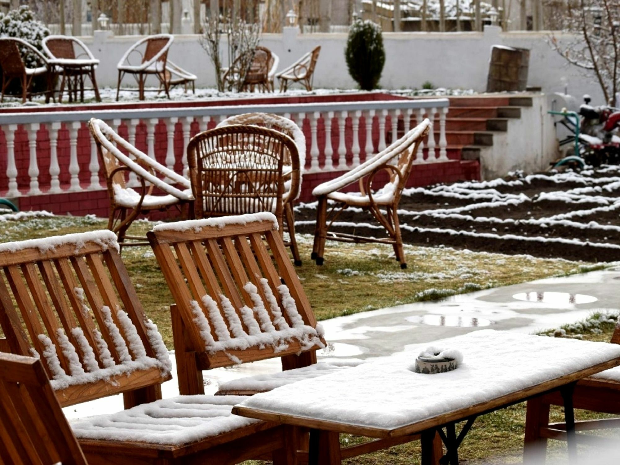Kidar Hotel Leh Bagian luar foto